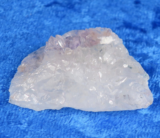 Kvartsiruusu 40x35mm 15g vivahtaa ametistille nro3