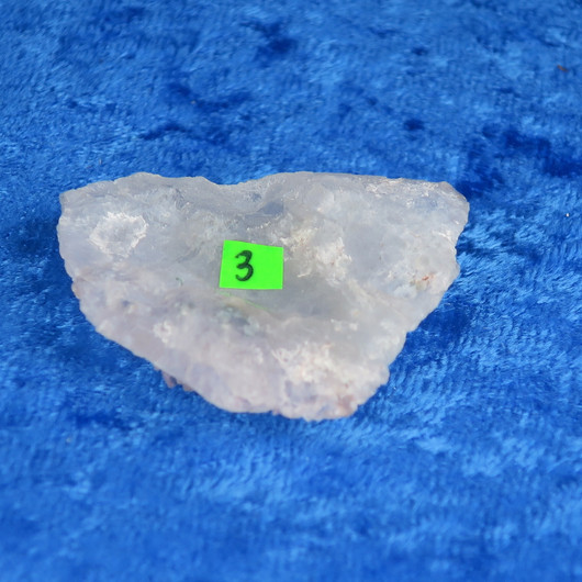 Kvartsiruusu 40x35mm 15g vivahtaa ametistille nro3