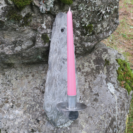 Seinälle hopealoimuliuske kynttilänjalka Pihtipudas Suomi