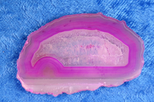 Akaattilevy pinkki 50x30mm nroPH 