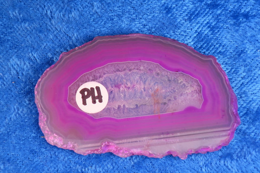 Akaattilevy pinkki 50x30mm nroPH 