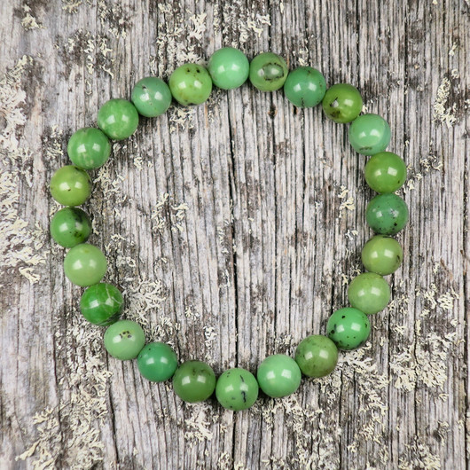 Rannekoru serpentiini 8mm kirkkaanvihreä