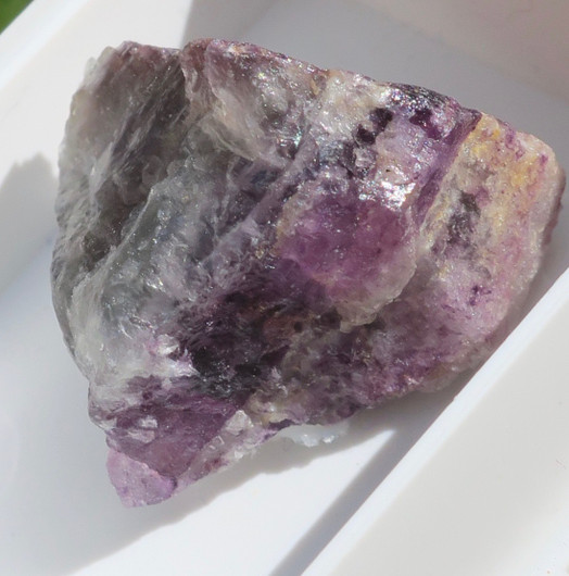 Fluoriitti raaka violetti 19mm nro 8R21