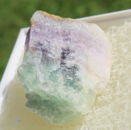 Fluoriitti raaka violetti, vihreä 19mm nro 8R20