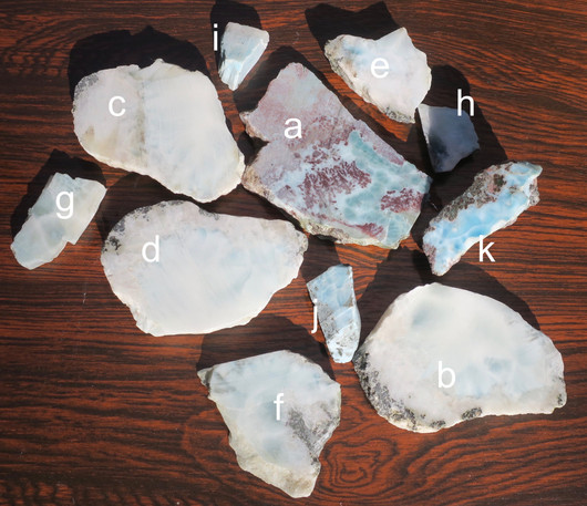 Larimar 29g 47x40x8mm siivu nro HiLarf 