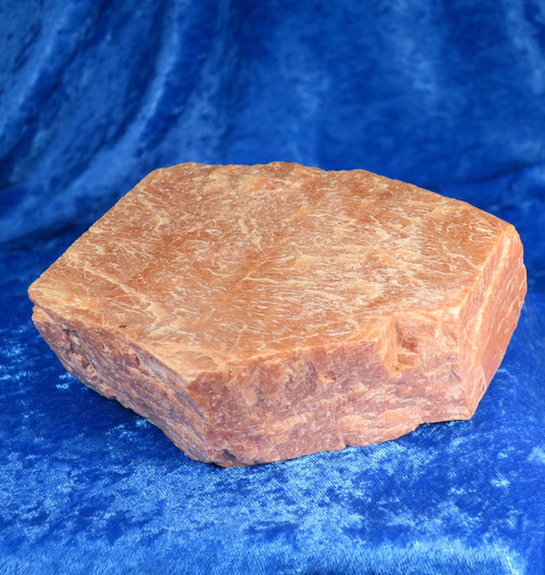 Kalimaasälpä iso oranssi kide 1,58kg 12x12x5cm nro Hi70 katso video