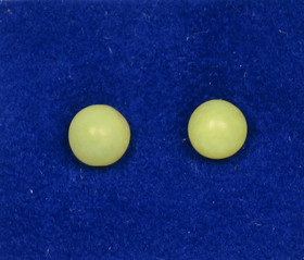 Nappikorvakorut serpentiini 6mm, 925-hopea