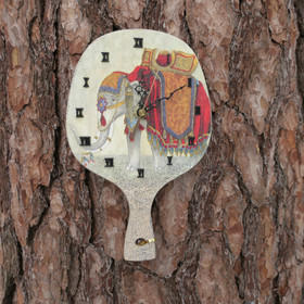 Seinäkello elefantti 