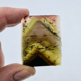 Vesimeloniturmaliini siivu 50x40x5mm Hi109