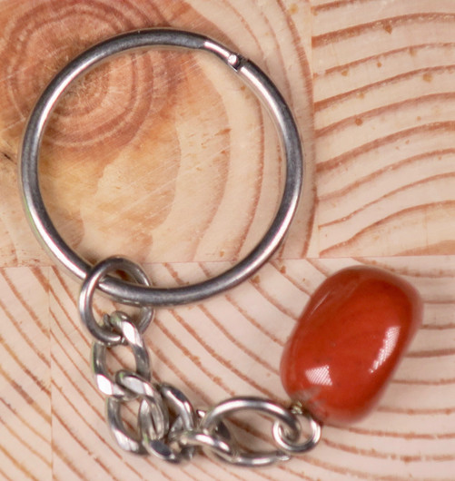 Avaimenperä punainen jaspis 
