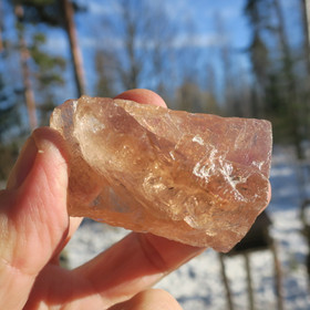  Topaasi raaka 60x40x20mm 105g Hi110a