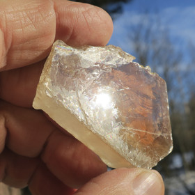 Viinitopaasi siivu 55x50x10mm 65g Hi110b