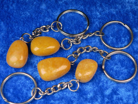 Avaimenperä keltainen kvartsi