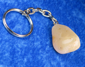 Avaimenperä akaatti keltainen