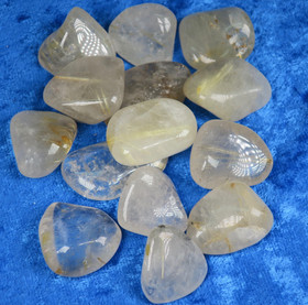 Rutiilikvartsi rumpuhiottu Brasilia. Valitse koko ja hinta