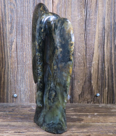 Kiviveistos elefantti  1150g serpentiini kivinorsu Muvez19