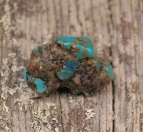 Turkoosi rumpuhiottu 3,2g Hi115 