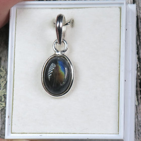 Hopeariipus labradoriitti ovaali nro FF