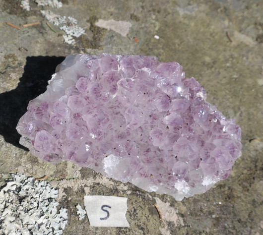 Ametisti kidesykerö 888g 140x70x60mm Brasilia S