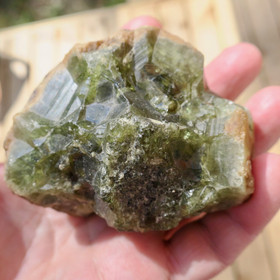 Grossulaari granaatti vihreä iso kide 453g Hi100