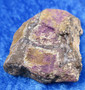  Purpuriitti raaka 23g  harvinainen nro390r Namibia
