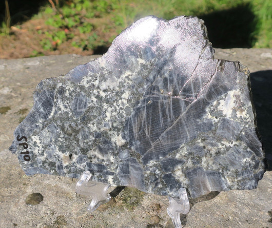 Spektroliitti siivu 200g 180x130x6mm Ylämaa Suomi SP10 