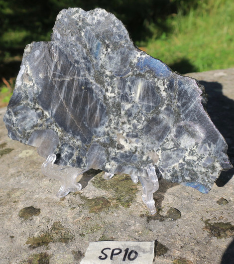 Spektroliitti siivu 200g 180x130x6mm Ylämaa Suomi SP10 