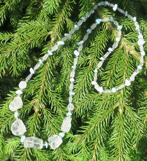 Helmet larimar ja vuorikide 70cm lari8