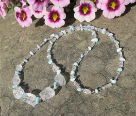 Helmet larimar ja vuorikide 70cm lari8