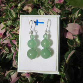 Korvakorut vihreä aventuriini lumiukko 56h3