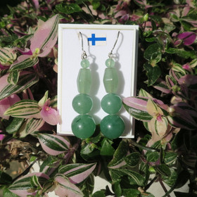 Korvakorut vihreä aventuriini Alina3 