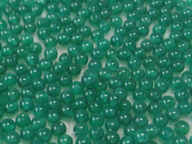 Akaatti kirkkaanvihreä 3mm irtohelmi