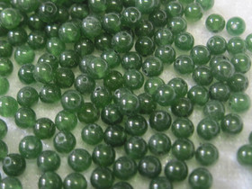 Akaatti sammaleenvihreä 3mm irtohelmi