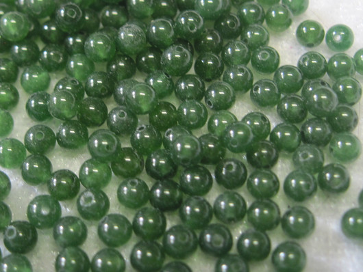 Akaatti sammaleenvihreä 3mm irtohelmi