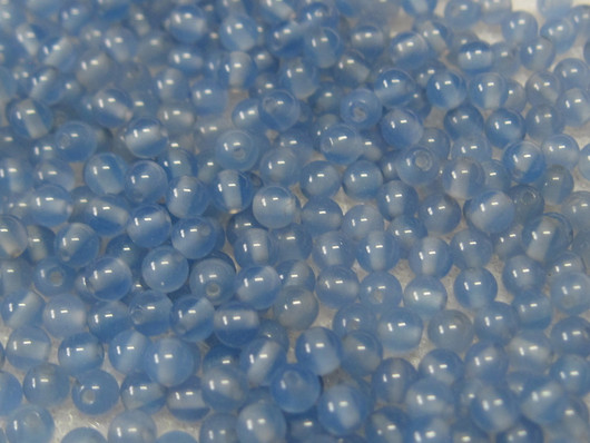 Akaatti vaaleansininen 3mm irtohelmi