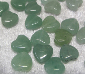 Aventuriini vihreä sydän 8mm irtohelmi