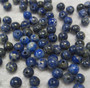 Lapis latsuli 4mm tummansininen irtohelmi