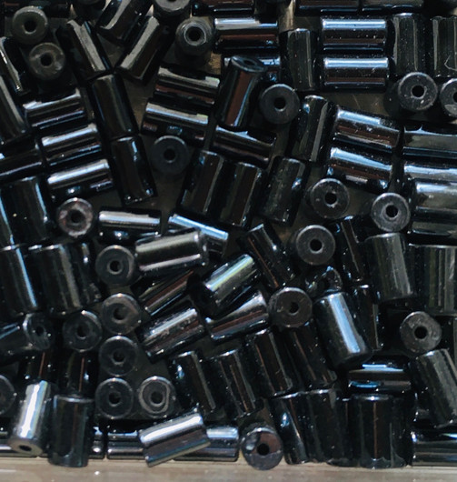 Hematiitti putki 3x5mm irtohelmi