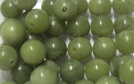 Serpentiini vihreä 6mm irtohelmi