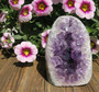 Ametistigeodi hiottu 414g AMG414