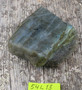 Labradoriitti 1 sivu hiottu 62g 45x35x25mm 54L13