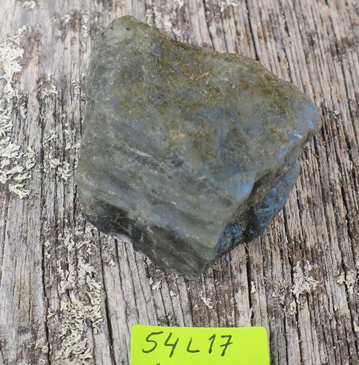 Labradoriitti 1 sivu hiottu 47g 43x28x23mm 54L17 