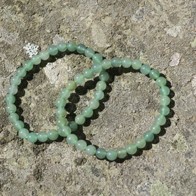 Rannekoru aventuriini vihreä 6mm