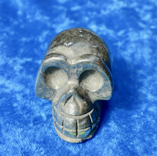 Pyriitti KALLO 119g 33mm kallon leveys 49s6 pyrite skull