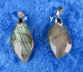 Riipus labradoriitti 4-5g nro X ja Y