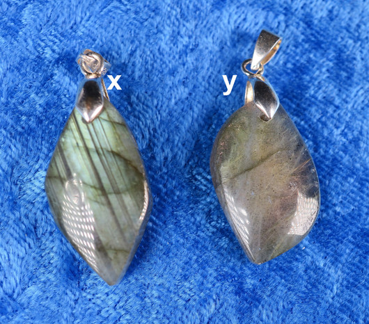 Riipus labradoriitti 4-5g nro X ja Y