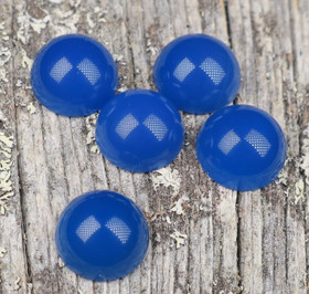 Kapussi akaatti sininen 10mm pyöreä 