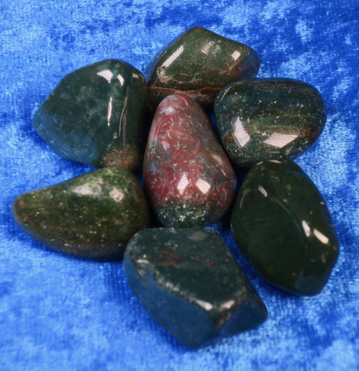 Heliotrooppijaspis vihreä rumpuhiottu Intia. Valitse koko ja hinta