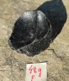 Tektiitti musta Thaimaa 48gF