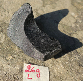 Tektiitti musta Thaimaa 26gL